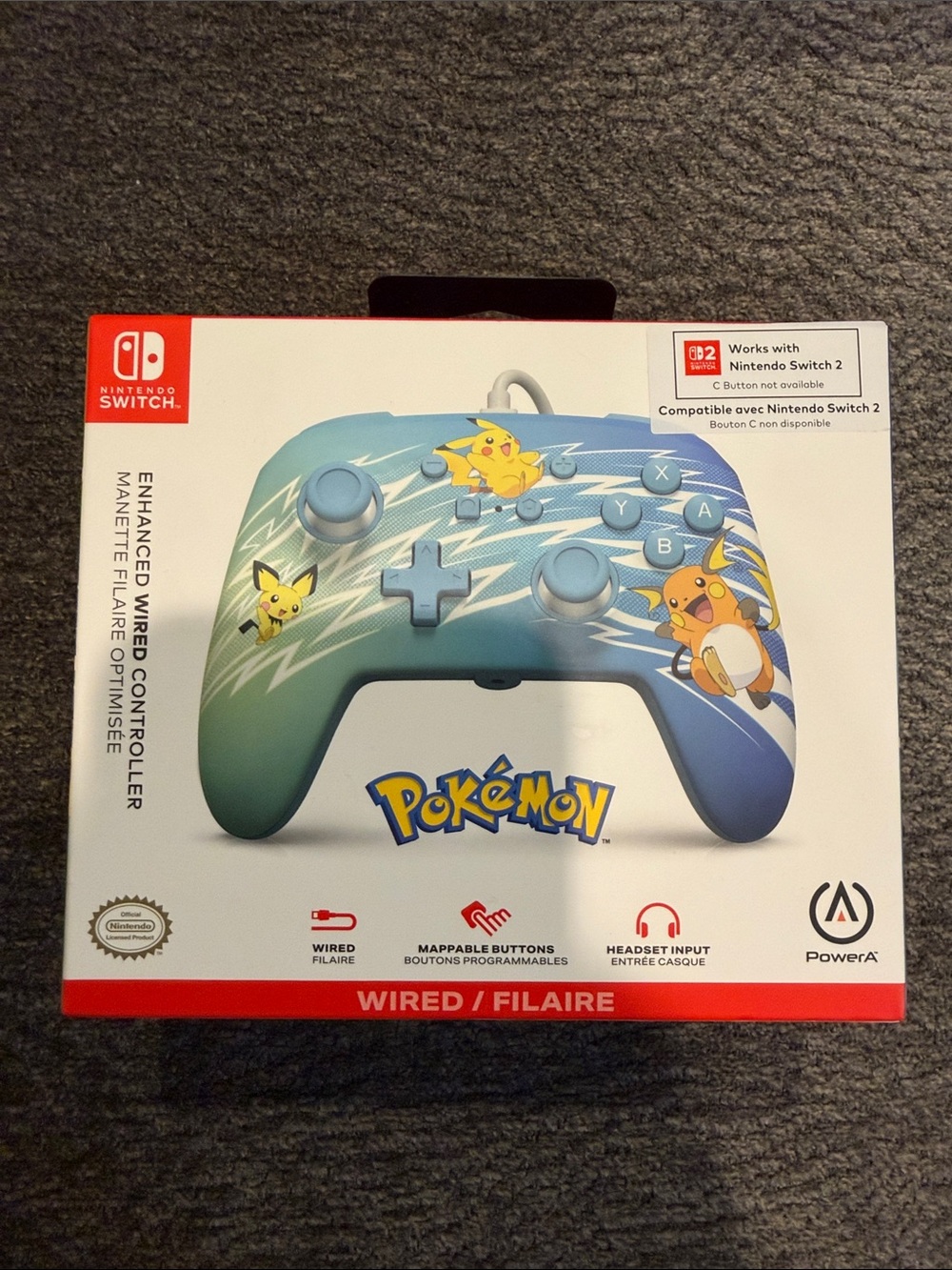 Pokémon Wired Controller for Nintendo Switch - Pikachu & Friends